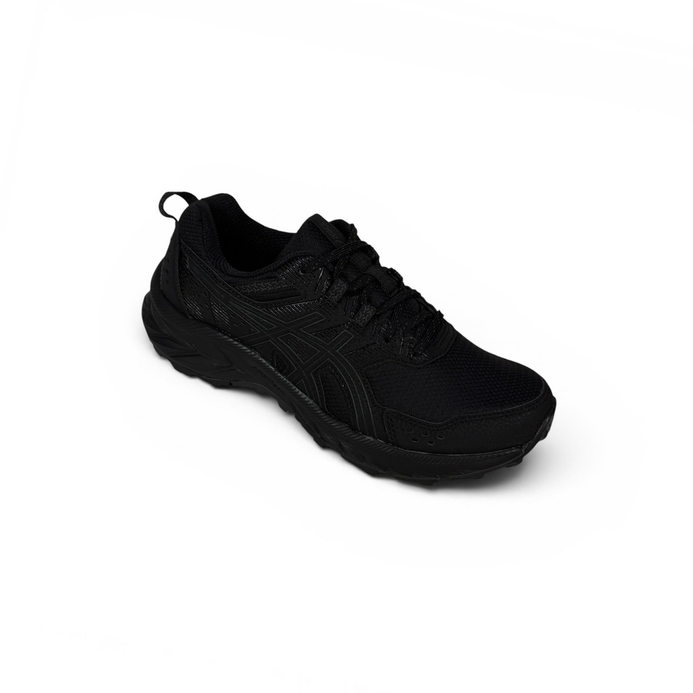 Asics Gel Venture 9 Running Shoes Womens 7.5 Black on Black Trail Sneakers